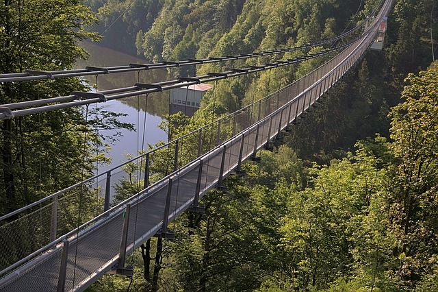 longest pedestrian suspension bridge 2367282 640