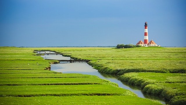 westerhever lighthouse 1779187 640